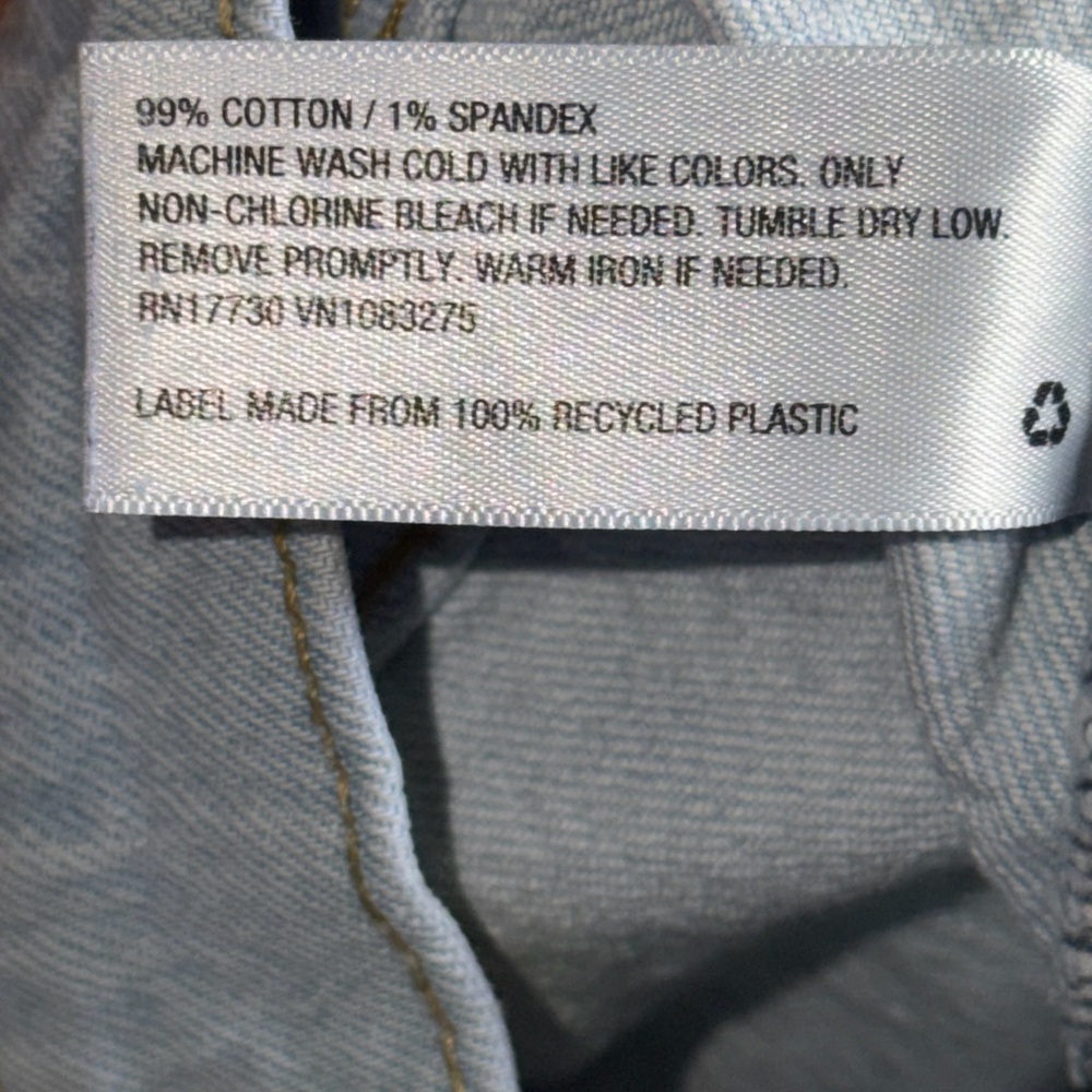 Universal Thread Vintage Straight Button Fly Deni… - image 5